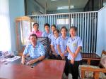 ภาพที่ระลึกนักศึกษาฝึกงานภาควิชาสาธารณสุขกับนายก อบต.เกาะไร่