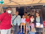 สำรวจและทำเรื่องขอรับความช่วยเหลือผู้ประสบปัญหาทางสังคม เพื่